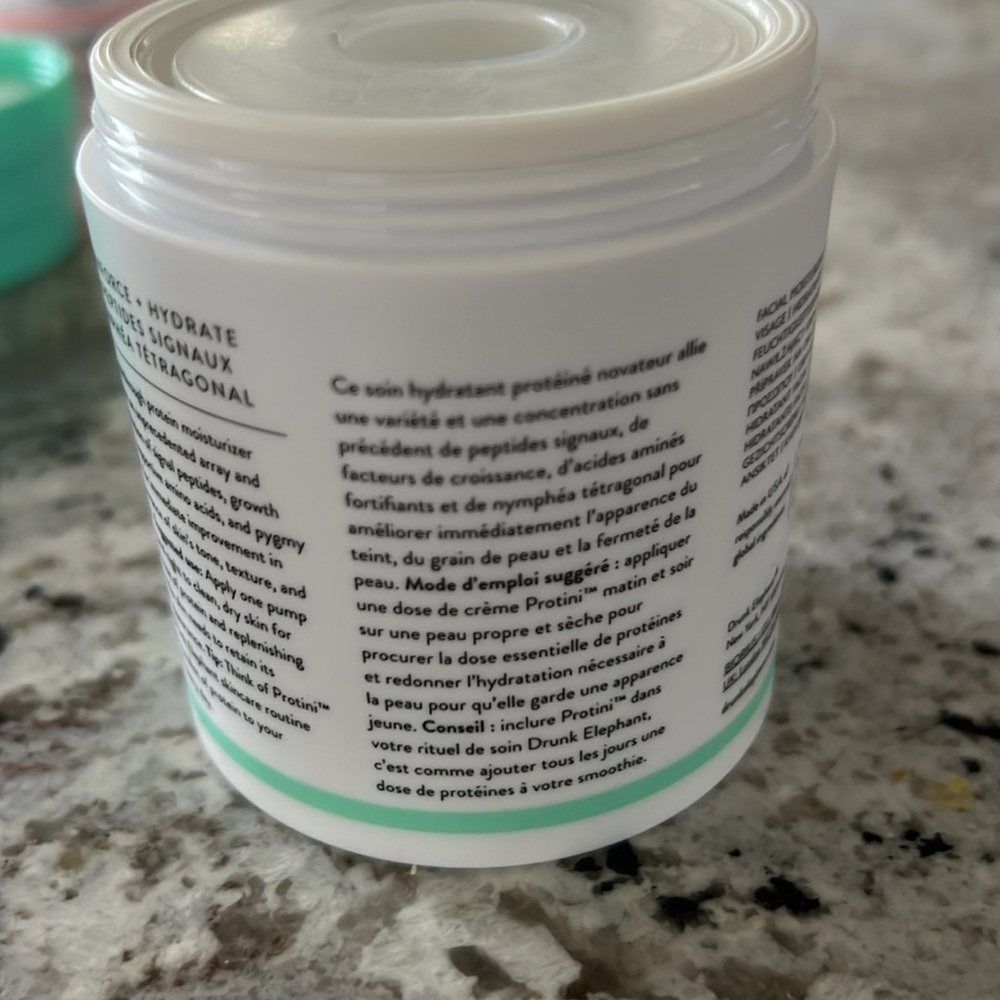 Drunk Elephant Protini Polypeptide Cream jumbo size EMPTY - Picture 5 of 7